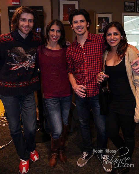 Naomi Lang, Peter Tchernyshev, John Kerr and wife, Nadine