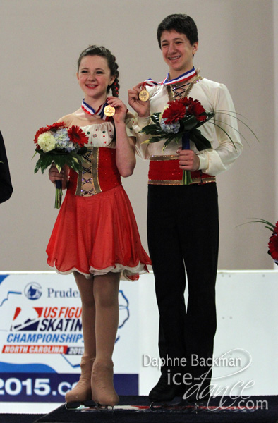 Sophia Elder & Christopher Elder (gold)