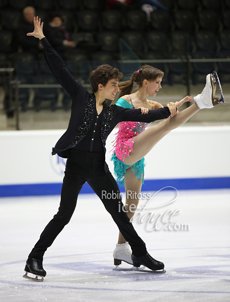 Angelique Abachkina & Louis Thauron (FRA)
