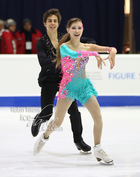 Angelique Abachkina & Louis Thauron (FRA)