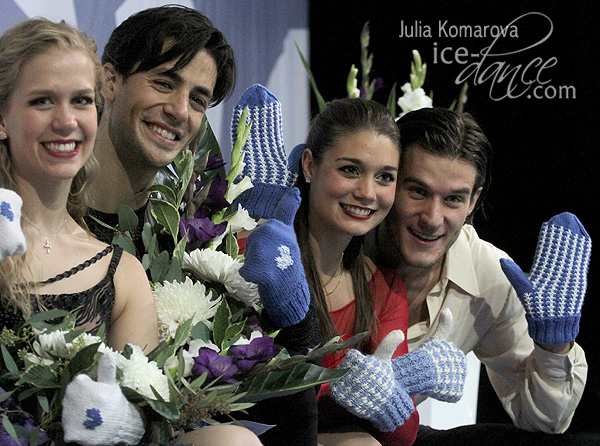 Weaver & Poje (CAN) with Fournier Beaudry & Sorensen (DEN)