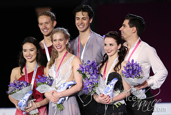 The medalists