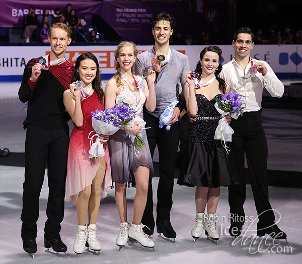 The medalists