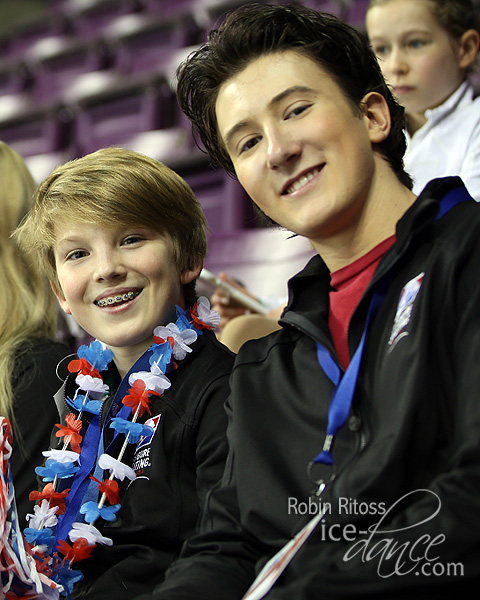 Ian Somerville and Quinn Carpenter