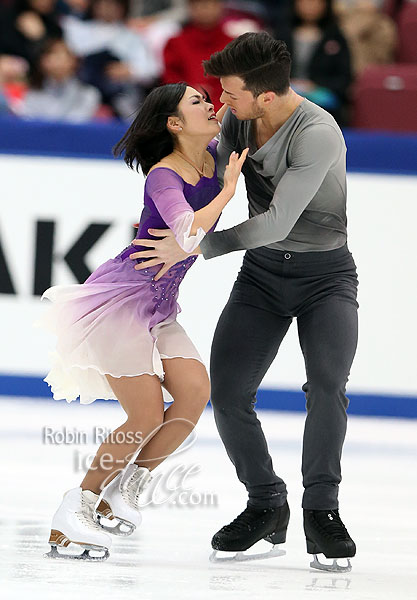 Emi Hirai & Marien de la Asuncion (JPN) 