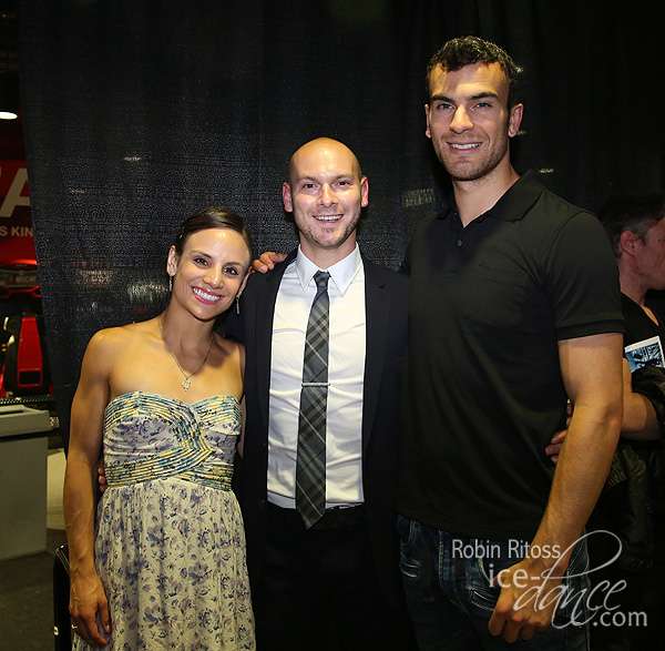 Meagan Duhamel, Nick Laroche and Eric Radford