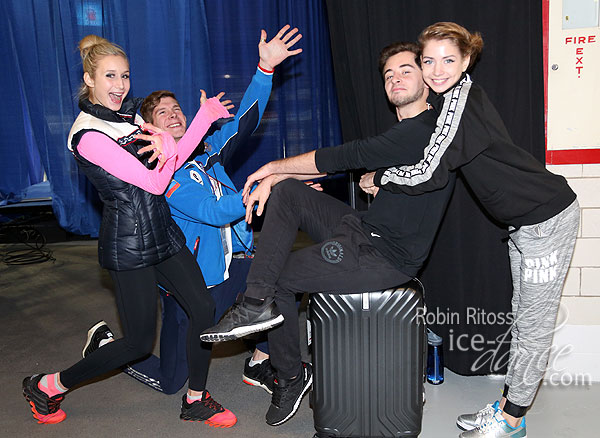 Anna Yanovskaya & Sergey Mozgov (RUS); Alexandra Nazarova & Maxim Nikitin (UKR)