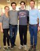 Madison Hubbell & Zachary Donohue (USA) with coaches Patrice Lauzon and Pascal Denis