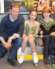 Eliana Gropman & Ian Somerville (USA) with coaches Elena Novak and Dmytri Ilin