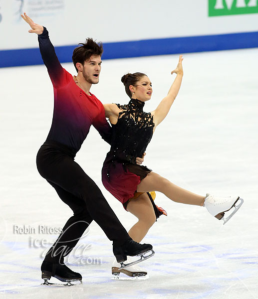 Laurence Fournier Beaudry & NIkolaj Sorensen (DEN)