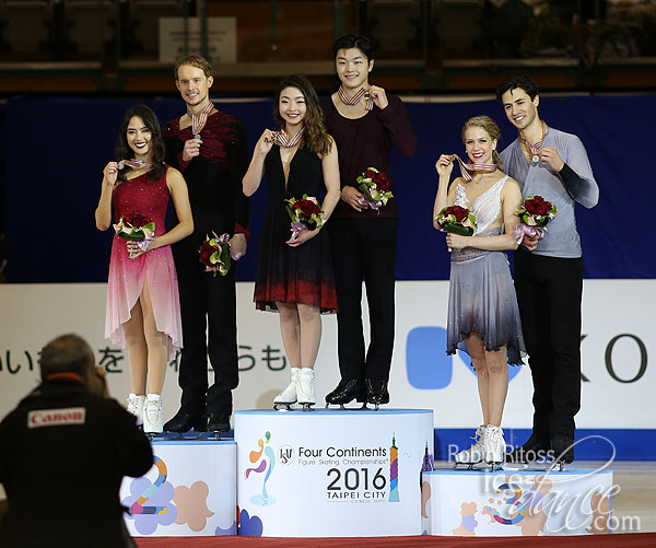 The medalists