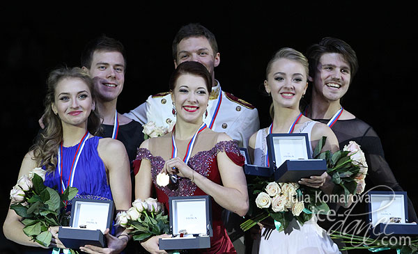 The medalists