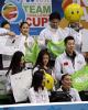 Ladies Group 2 - Rika Hongo (JPN) with Team Asia