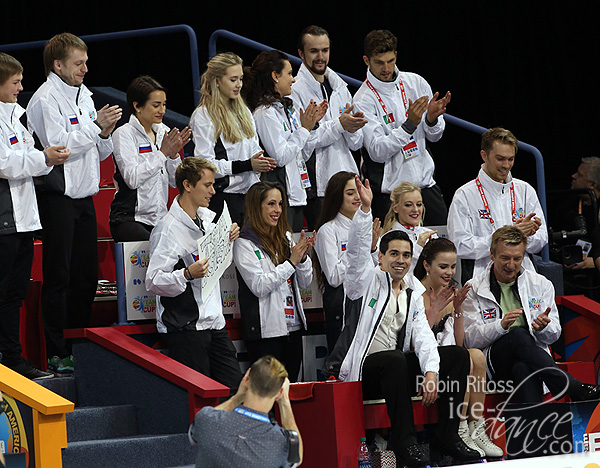 Cappellini & Lanotte receive their scores