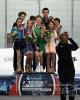 The intermediate ice dance medalists