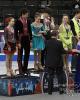 The Greens receive their trophies