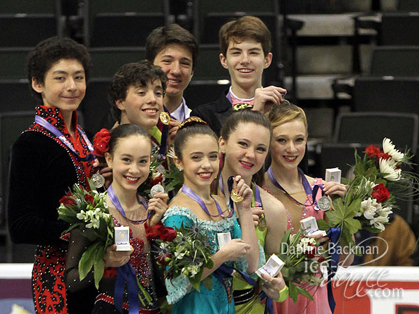 The medalists