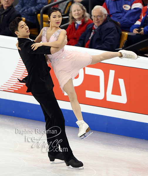 Shinyue Wang & Xinyu Liu (CHN) 