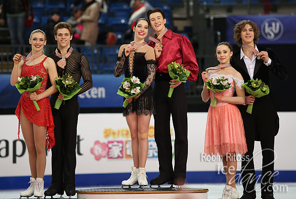 The medalists