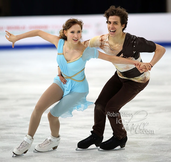 Angelique Abachkina & Louis Thauron (FRA)