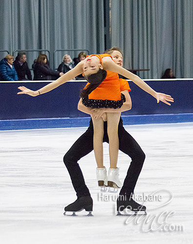 Emma Bruey & Justin Grimsinger (FRA)