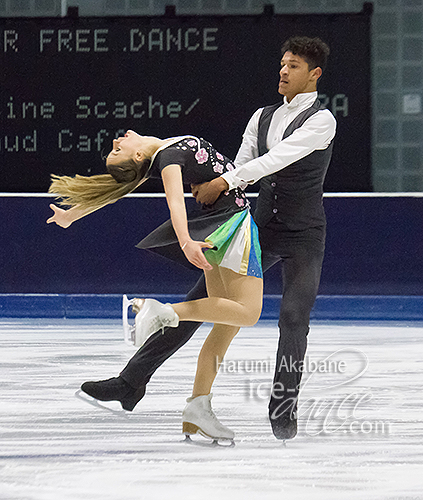 Justine SCACHE & Arnaud CAFFA (FRA)