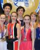 Junior dance medalists