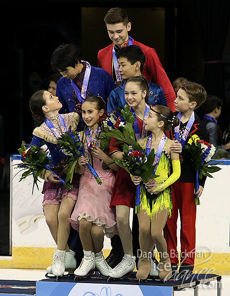 The medalists