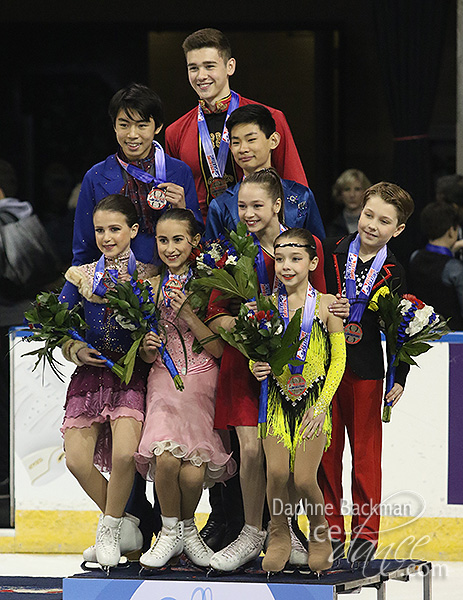 The medalists