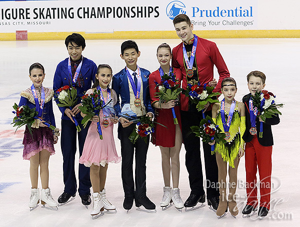 The medalists