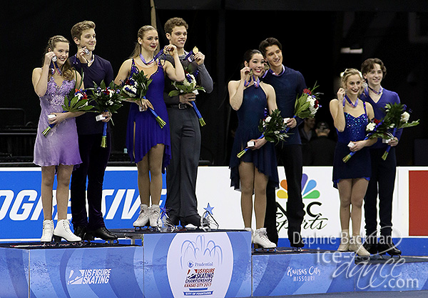 The medalists