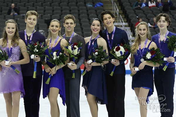 The medalists