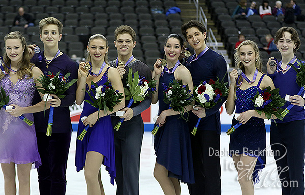 The medalists