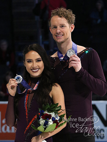 Madison Chock & Evan Bates (silver)