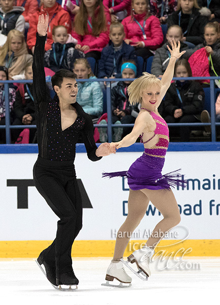 Julia Biechler & Damian Dodge (USA)
