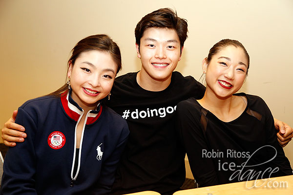 Maia & Alex Shibutani and Mirai Nagasu