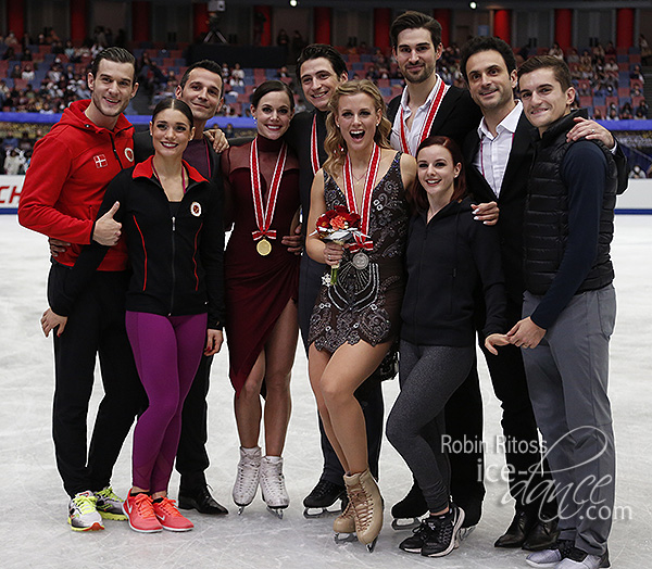 Montréal Ice Dancers at 2017 NHK Trophy