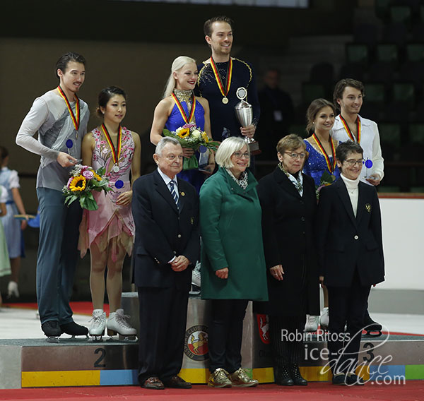 The medalists