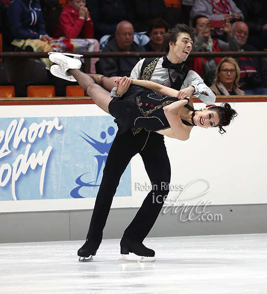 Lucie Mysliveckova & Lukas Csolley (SVK)