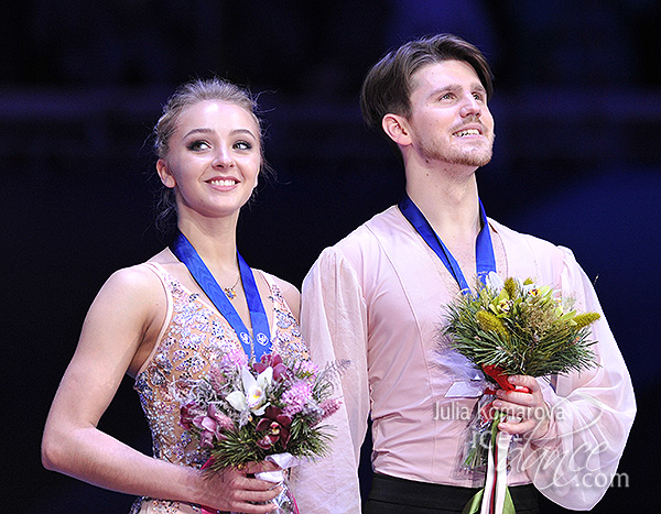 Bronze - Alexandra Stepanova & Ivan Bukin (RUS)