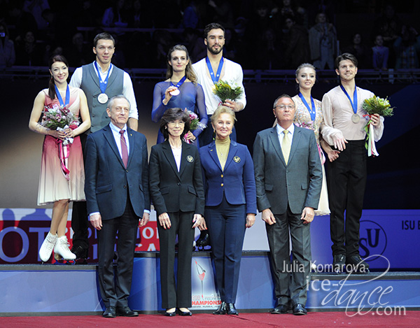 The medalists