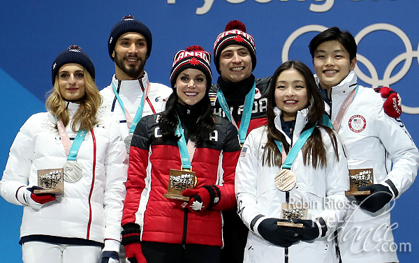 The medalists