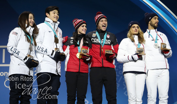 The medalists