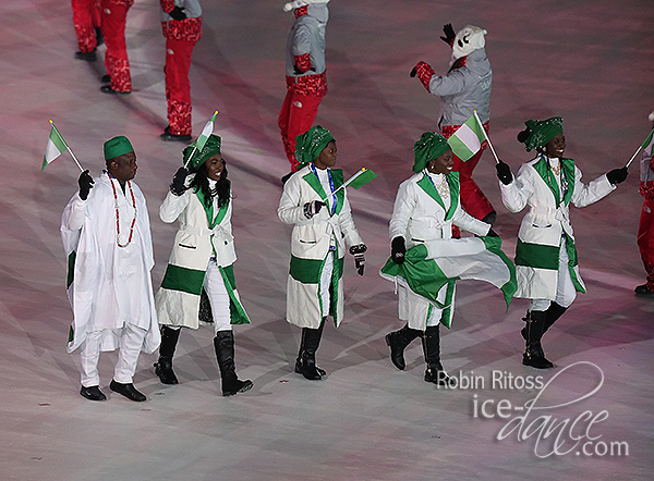 Team Nigeria - first-time at the Olympics (bobsled)