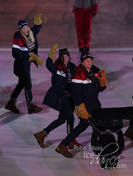 Team USA - I think that's OGM Redmond Gerard?