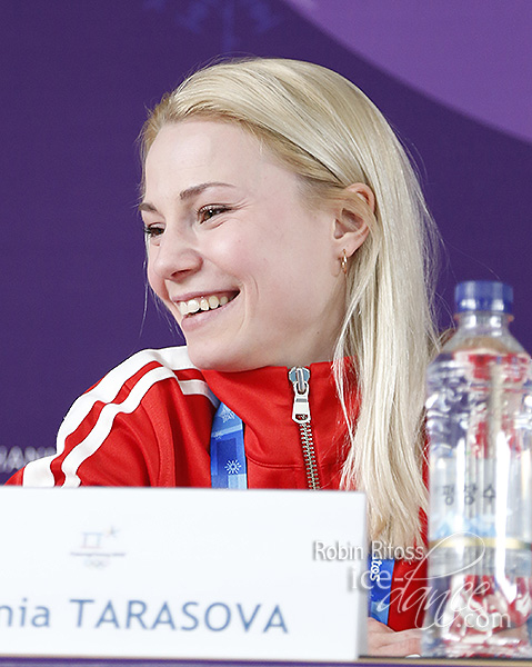 Russian Athlete Evgenia Tarasova, Silver