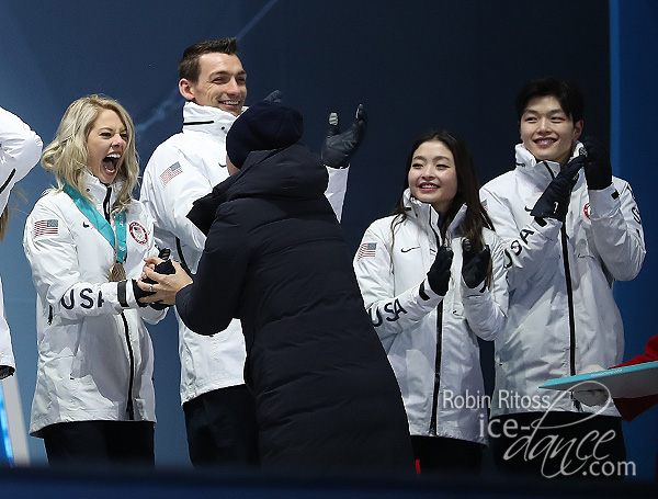 Team USA Receives Their Bronze Medals