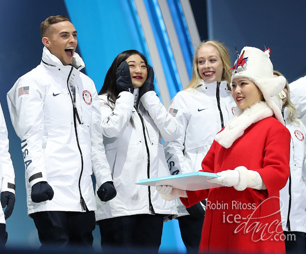 Team USA Receives Their Bronze Medals