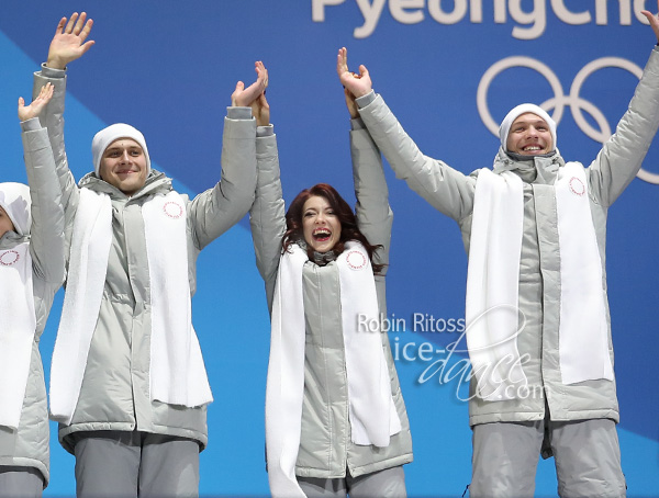 Olympic Athletes from Russia, Silver