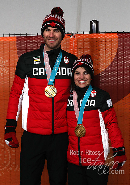 Meagan Duhamel & Eric Radford of Team Canada, Gold